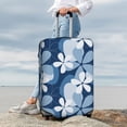 thumbnail image 3 of Lsque Flower Printed Luggage Cover, Travel Luggage Protector,Scratch and Dirt Resistant, Fits 18-32 Inch Luggage -, 3 of 9