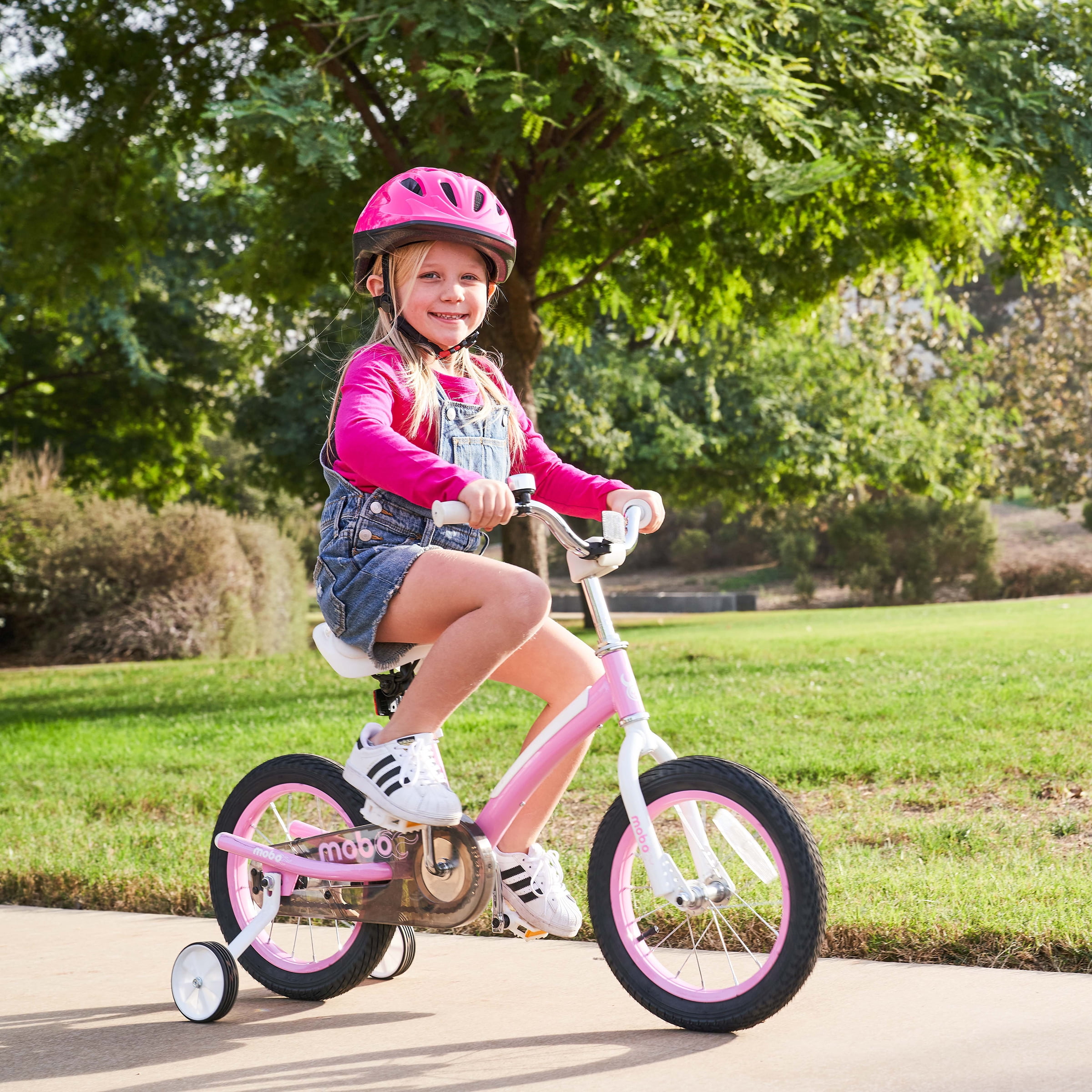 Mobo First 14in. Girl's Bike, Pink, Kids
