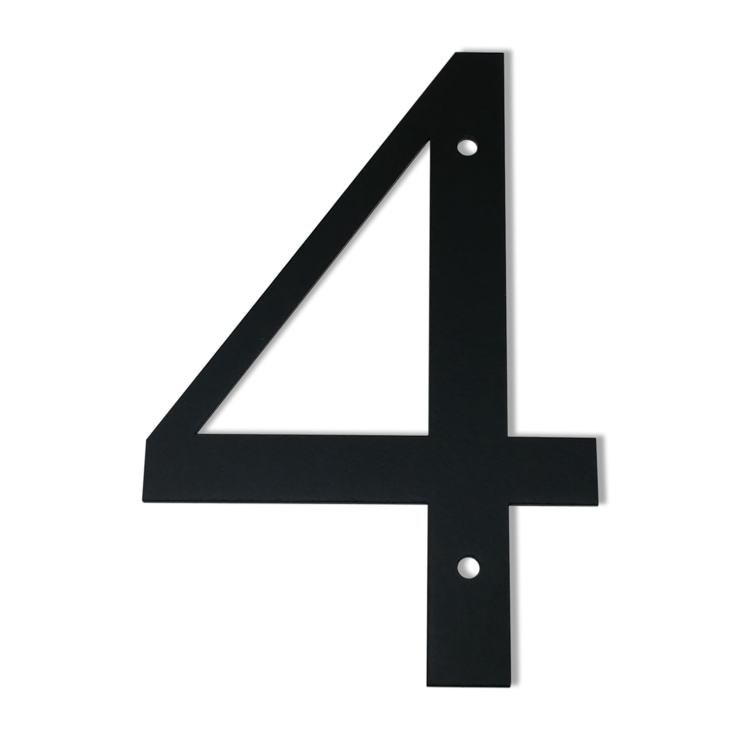 Village Wrought Iron Number Decorative  4 Small