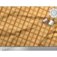thumbnail image 2 of Soimoi Cotton Duck Fabric Check Check Print Fabric by the Yard 56 Inch Wide, 2 of 3