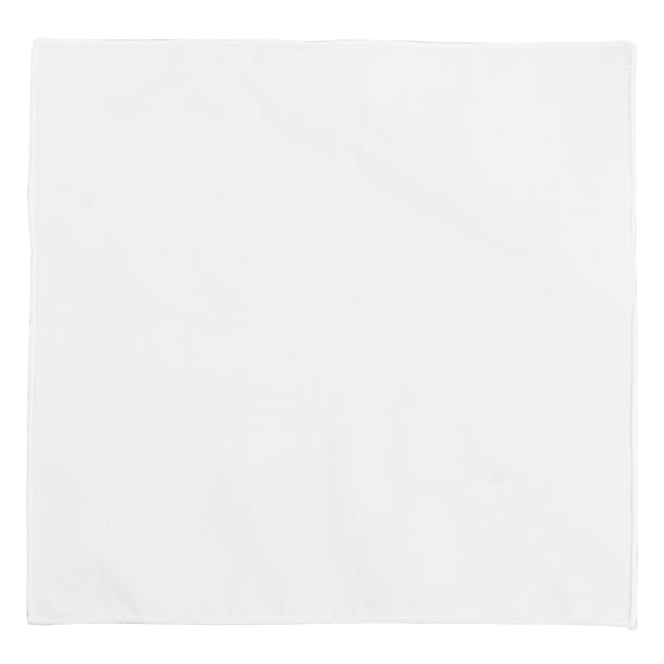 1 pañuelo simple para hombre de algodón absorbente de sudor clásico pañuelos cuadrados mano