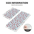 thumbnail image 2 of Logiee Watermelon Print Kitchen Mats for Floor Sets of 2,Waterproof Kitchen Rugs,Non Slip Comfort Standing Mat Rug for Home,Runner,Sink,Office,Laundry, 2 of 6