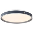 thumbnail image 2 of Nuvo Lighting Bandon - 20 Inch LED Flush Mount - Gray with Blue Wrap - Acrylic Lens, 2 of 5