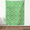 thumbnail image 4 of Ambesonne Nature Fabric by the Yard Upholstery, Banana Art, 1 Yard, Hunter Green Yellow, 4 of 5