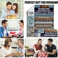 thumbnail image 6 of Birthday Gifts for Husband, To My Husband Fathers Day Blanket Gifts 60"x80", Husband Gifts from Wife, Best Husband Ever Gifts for Him, Husband Gifts for Christmas Valentine Wedding Anniversary, 6 of 6