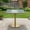 Gold, variant on Modern 31.5" Square Dining Table with Faux Marble Sintered Stone Top
