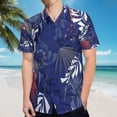 thumbnail image 5 of High Quality Hawaiian Shirts for Men Short Sleeve Aloha Beach Shirt Floral Summer Casual Button Down Shirts Blouses 2SCGY5, 5 of 7