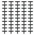 thumbnail image 2 of 50pcs Practical Drip Sprinkler Irrigation Barbed Tee Connector for 4/7mm Hose, 2 of 10