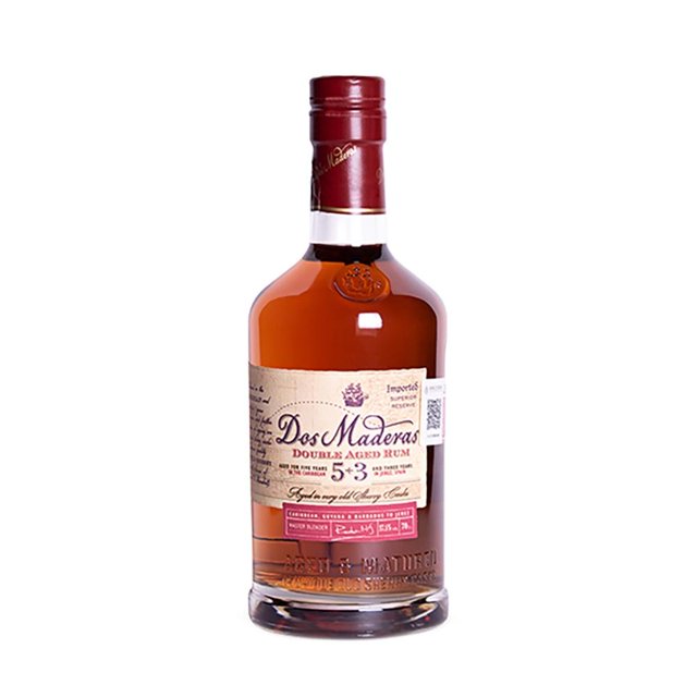 Ron añejo Dos Maderas Cask & Barrel doble crianza 700 ml