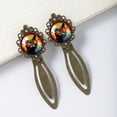 thumbnail image 4 of Cats Vintage Copper-Colored Lace Bookmarks - Set of 2 Stainless Steel Book Accessories for Readers and Book Lovers, 4 of 5
