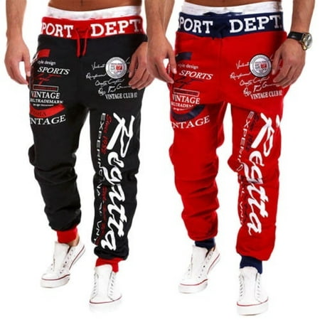 Sell Well Men Sport Pants Long Trousers Tracksuit Fitness Workout Joggers Gym