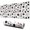 White Cow Spot, variant on Long Mouse Pads for Desk,Pink Checkered Cow Pattern Desk Mats on Top Of Desks, Desk Mouse Pad Extra Large with 3mm Non-Slip Base and Stitched Edge for Gaming,Office,Work,Home 31.5"x11.8"