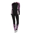thumbnail image 2 of Traje de neopreno de cuerpo entero shamjiam Estampado violeta XL, 2 of 9