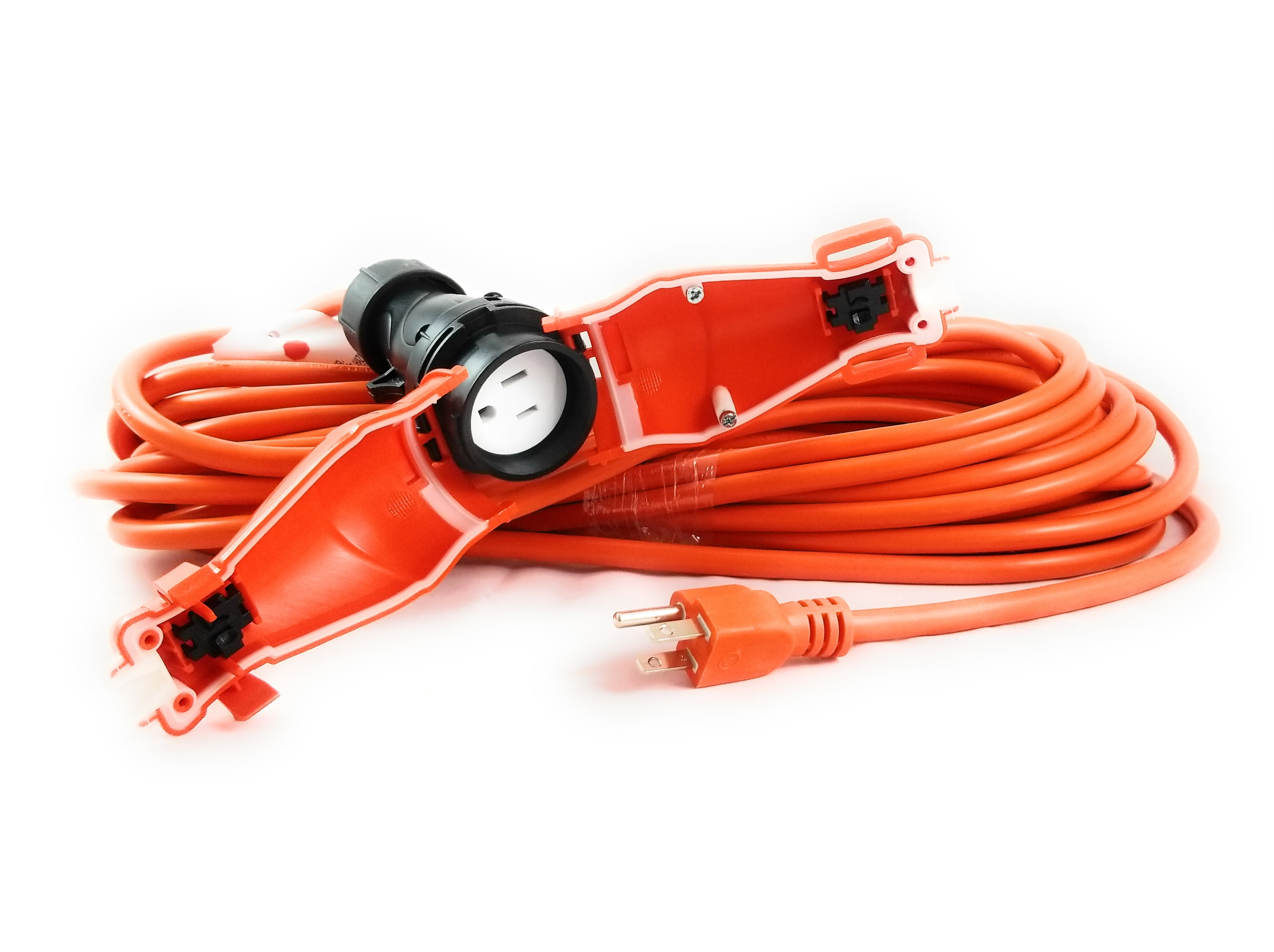 25 ft Outdoor Extension Cord with Waterproof Connector Rated IP65 14/