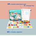 thumbnail image 2 of See and Spell Learning Toys, Matching Letter Spelling Game Sight Words Games Educational Preschool Toys, 2 of 4