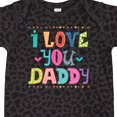 thumbnail image 4 of Inktastic Fathers Day I Love You Daddy Boys or Girls Baby Bodysuit, 4 of 5