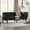 Black, variant on BSHTI Velvet Futon Sofa Couch,Convertible Folding Sofa Couch Bed Tufted Sofa Couch for Livingroom