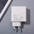 thumbnail image 4 of Cargador Huawei 65W 20V 3,25A Carga superrápida Adaptador USB C con enchufe UE/EE. UU. Cable PD de 1,8 m para computadora portátil Matebook 15 14 X Pro D14 D15, 4 of 5