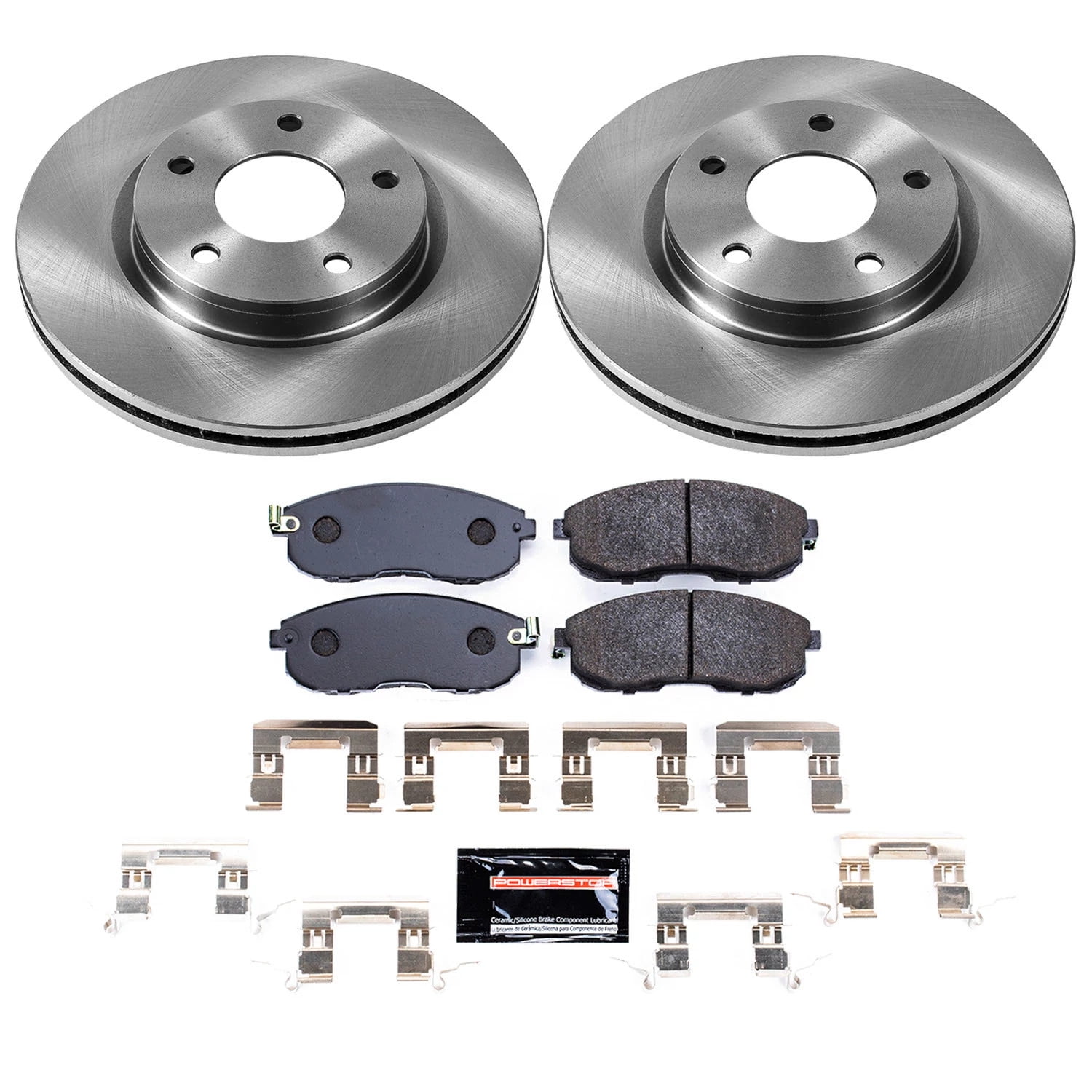 PowerStop Front Track Day High-Performance Brake Pad and Rotor Kit TDBK6961