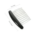 thumbnail image 5 of HOKARUA 5pcs Women Hair Side Combs French Twist Hair Combs Decorative Hair Accessories Girls Hairpin, 5 of 5
