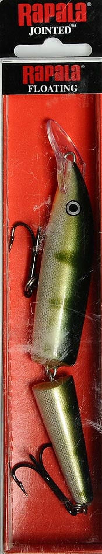 (2 pack) Rapala Jointed Minnow 13 Fishing Lure 5.25" 5/8oz Yellow Perch