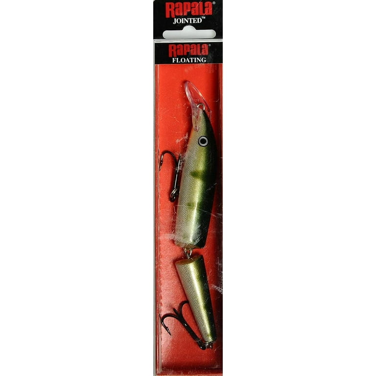 Rapala Jointed Minnow 13 Fishing Lure 5.25" 5/8oz Yellow Perch - Walmart.com