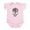 Petal Pink, variant on CafePress - Paisley Pattern Skull Infant Bodysuit - Baby Light Bodysuit, Size Newborn - 24 Months
