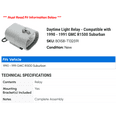 thumbnail image 2 of Daytime Light Relay - Compatible with 1990 - 1991 GMC R1500 Suburban, 2 of 2