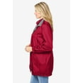 thumbnail image 3 of Woman Within Plus Size Fleece Nylon Reversible Jacket, 3 of 6