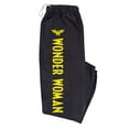 thumbnail image 2 of Wonder Woman Logo and Name Unisex Jogger Sweatpants for Men and Women, 2 of 5