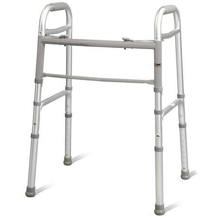 Carex Folding Walker, 6.6 Pound (Best Rated Walkers For Seniors)
