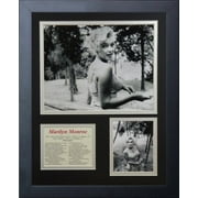 Legends Never Die "Marilyn Monroe Fence Framed Photo Collage, 11 x 14-Inch