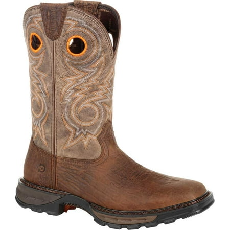 

Men s Durango Boot DDB0239 Maverick XP Comp Toe Western Work Boot Bay Brown/Steel Cut Oat Full Grain Leather 10.5 M