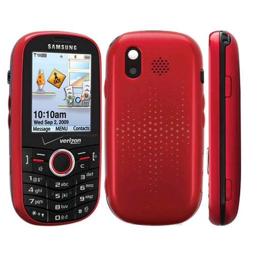 Samsung Intensity SCH-U450 Replica Dummy Phone / Toy Phone (Red) (Bulk Packaging)