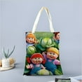 thumbnail image 2 of Cabbage Patch Kids-theme canvas Tote Bag for Women Aesthetic Shopping Grocery Reusable Bags with Inner Zipper Women Gift 13.8 x 15.8 inches（35x40cm）, 2 of 6