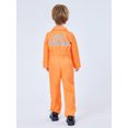 thumbnail image 4 of Ropa de halloween, estampado de letras, ropa de prisión de manga larga, juego de roles de fiesta, 4 of 4