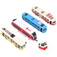 thumbnail image 4 of High-Speed Rail Bus Model PullBack Vehicle Collection Model Toy for Children(a group), 4 of 5