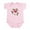 Petal Pink, variant on CafePress - Hummingbird Infant Bodysuit - Baby Light Bodysuit, Size Newborn - 24 Months