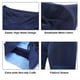 thumbnail image 3 of Pantalones cortos de ciclismo para mujer, pantalones cortos acolchados de cintura alta para ciclismo, transpirables, 3 of 8
