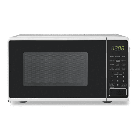 

0.7 Cu ft Compact Countertop Microwave Oven White
