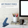 thumbnail image 2 of Masteelf Single Hole Punch with Ergonomic Handle, Iron Construction for Home, Office, Paper, and Art Craft Projects, 2 of 8