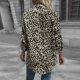 thumbnail image 5 of Blusa superior informal con estampado de leopardo y un solo pecho para mujer Pompotops  FGAJ15037, 5 of 9