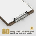 thumbnail image 4 of Plastic Clipboards1/ 2 Pack, A4 Clip Board 8.5x11 for Classroom, with Low Profile Clip, Office & School Supply ﻿, 4 of 7