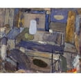thumbnail image 2 of Immanuel Ibsen 24x20 Gold Ornate Framed and Double Matted Museum Art Print Titled - Still Life with Jar and Fruits (1942), 2 of 4