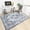 Bohemian-Blue, variant on ChakmeOne Office Chair Mat for Hardwood & Tile Floors,Non-Slip,Machine Washable Under Desk Rug,Protective Floor Covering for Home Office and Gaming Chairs,36x48 Inches