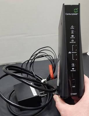 Pre-Owned CenturyLink Technicolor C1100T Vdsl2 Modem 802.11n WiFi Router