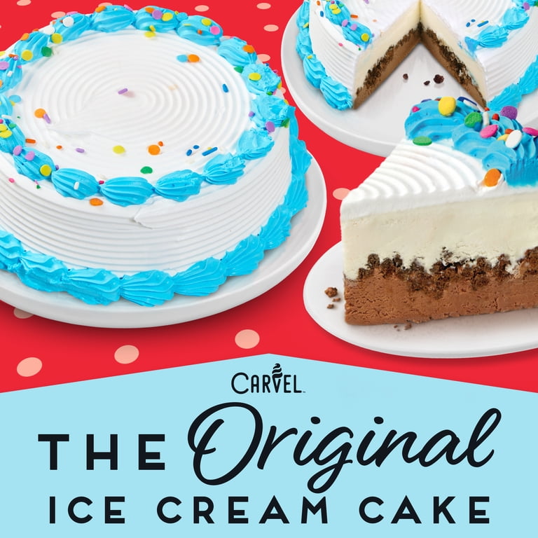 Carvel Family Size Confetti Ice Cream Cake, 75 floz, 14 Servings