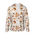 thumbnail image 1 of Fotbe Squirrel Chaqueta con Protección Solar UPF 50+ para Hombre y Mujer, Camisa con Capucha y Bolsillos-Medium, 1 of 7