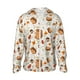 thumbnail image 1 of Fotbe Squirrel Chaqueta con Protección Solar UPF 50+ para Hombre y Mujer, Camisa con Capucha y Bolsillos-Medium, 1 of 7