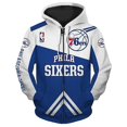thumbnail image 1 of Nba Basketball Hoodie Zipper Jacket Men's And Women's Tops, 1 of 1